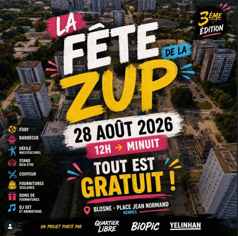 affiche la fete de la ZUP